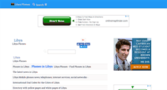 Desktop Screenshot of libyatelephones.com